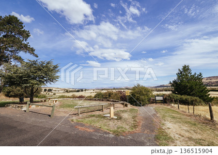 The Town of Ross in Tasmania Australia 136515904