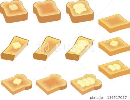 バタートーストセット 136517057