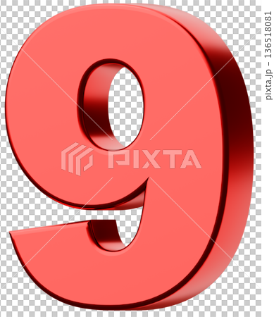 3D材質編號9_金屬紅 3D材質編號9_金屬紅 136518081