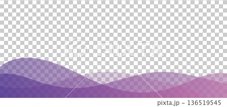 抽象波浪漸變背景，流體形狀波浪材質，紫色和粉紅色 136519545