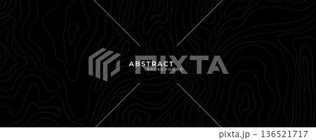 Abstract geometric line black background. Abstract hand drawn brush strokes. Brush stroke and texture. Minimalist background for banner, poster, cover, brochure, flyer, website Abstract geometric line black background. Abstract hand drawn brush strokes. Brush stroke and texture. Minimalist background for banner, poster, cover, brochure, flyer, website 136521717