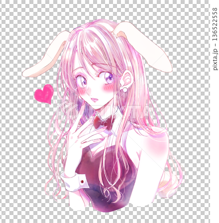 A woman in a bunny girl costume Love 136522558