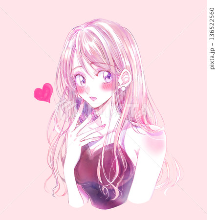 恋する女性　セクシー 136522560