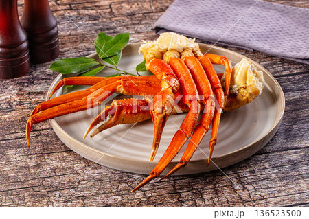 Steamed delicous red crab legs Steamed delicous red crab legs 136523500
