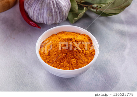 Yellow tumeric curcuma aroma powder Yellow tumeric curcuma aroma powder 136523779