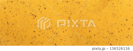 Honey mustard sauce texture creating food background Honey mustard sauce texture creating food background 136526116