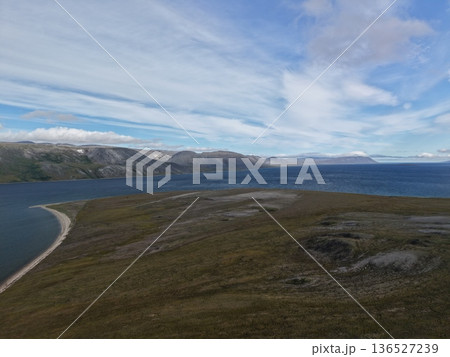 Chukotka subarctic wilderness vast untouched coastal beauty landscape landscape 136527239