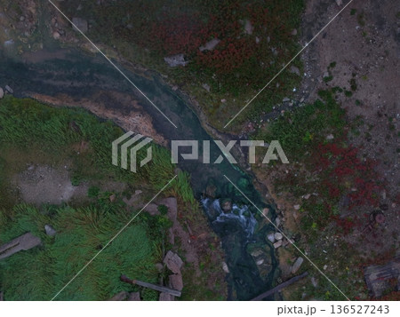 Lavrentiya remote Arctic terrain Chukotka pristine coastal beauty landscape Lavrentiya remote Arctic terrain Chukotka pristine coastal beauty landscape 136527243