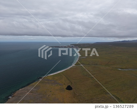 Arctic Chukotka Bering coastal pristine untouched nature wilderness landscape Arctic Chukotka Bering coastal pristine untouched nature wilderness landscape 136527289