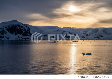 Antarctic landscape near Neko Harbour Antarctic landscape near Neko Harbour 136528495