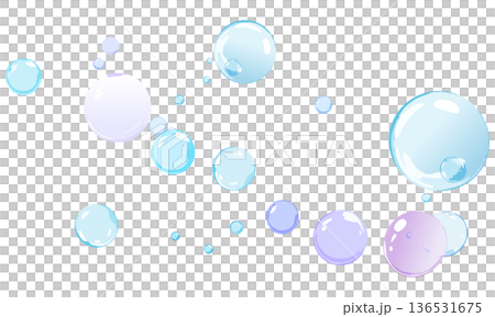 背景[肥皂泡] 136531675