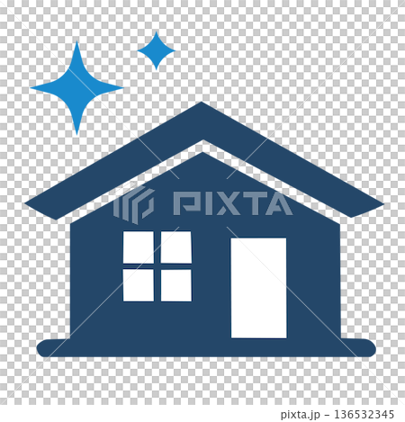 House icon　家のアイコン 136532345