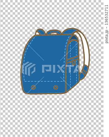 藏藍色書包 136532711