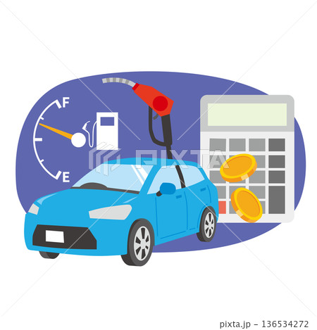 自動車とガソリン燃費 136534272
