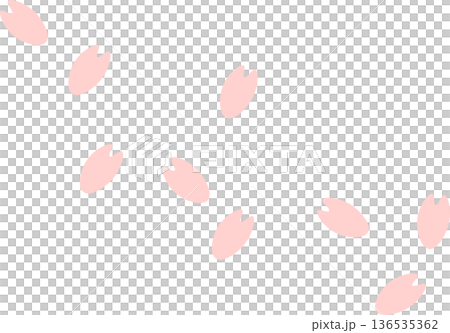 Dancing cherry blossom petals (light) Dancing cherry blossom petals (light) 136535362