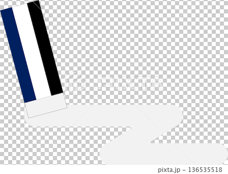 橡皮擦圖形插圖 136535518