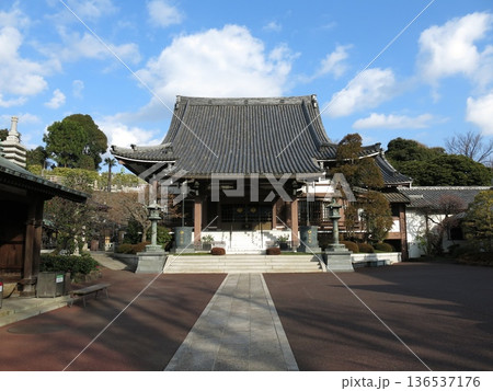横浜市神奈川区の本覚寺（本堂） 136537176