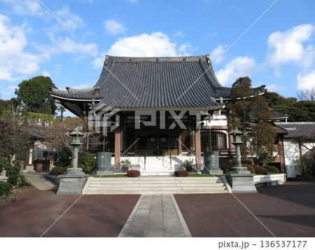 横浜市神奈川区の本覚寺(本堂) 横浜市神奈川区の本覚寺(本堂) 136537177