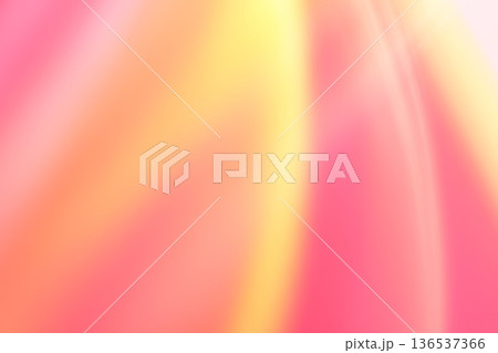 ピンク・うす赤・黄色系　ライン背景　抽象的 136537366