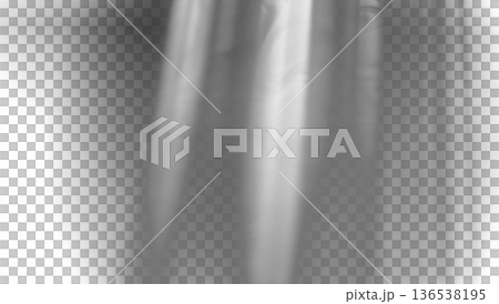 Abstract Monochrome Light Rays Background With Soft Blur on transparent background 136538195