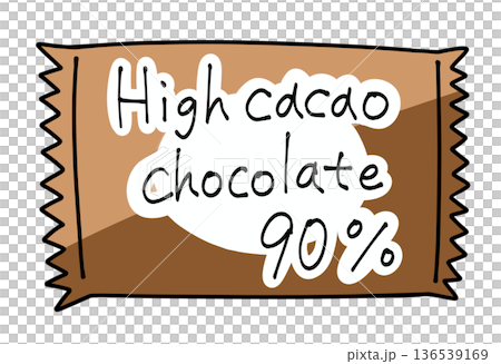 Simple and light high cacao chocolate (90%), solid color Simple and light high cacao chocolate (90%), solid color 136539169