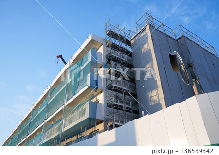 建設中の団地 建設中の団地 136539342