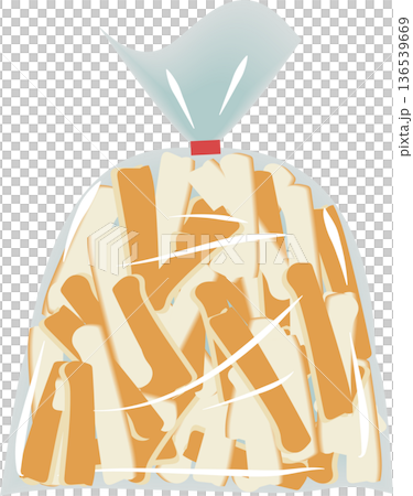 袋詰めのパンの耳 袋詰めのパンの耳 136539669