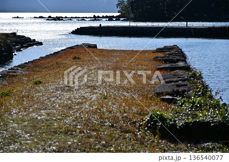 大村藩 お船蔵跡(長崎県大村市:玖島城の船蔵) 大村藩 お船蔵跡(長崎県大村市:玖島城の船蔵) 136540077