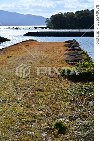 大村藩 お船蔵跡(長崎県大村市:玖島城の船蔵) 大村藩 お船蔵跡(長崎県大村市:玖島城の船蔵) 136540078