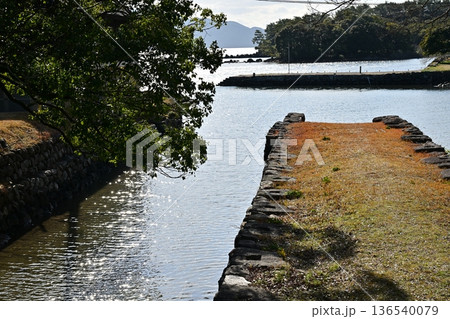 大村藩 お船蔵跡（長崎県大村市：玖島城の船蔵） 136540079