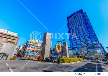東京 墨田区の都市風景 錦糸町駅北口 アルカイースト 東京 墨田区の都市風景 錦糸町駅北口 アルカイースト 136540496