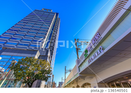 東京 墨田区の都市風景 錦糸町駅北口 アルカイースト 東京 墨田区の都市風景 錦糸町駅北口 アルカイースト 136540501