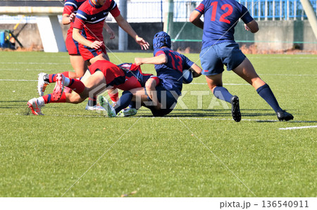ラグビー、高校ラグビー ラグビー、高校ラグビー 136540911