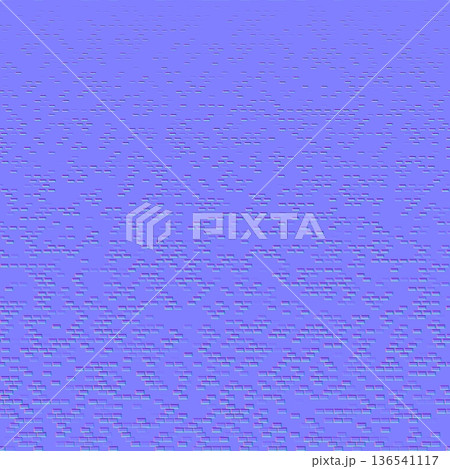 Gradient distribution of small brick pattern normal map Gradient distribution of small brick pattern normal map 136541117