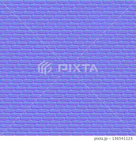 Small rounded brick pattern normal map Small rounded brick pattern normal map 136541123