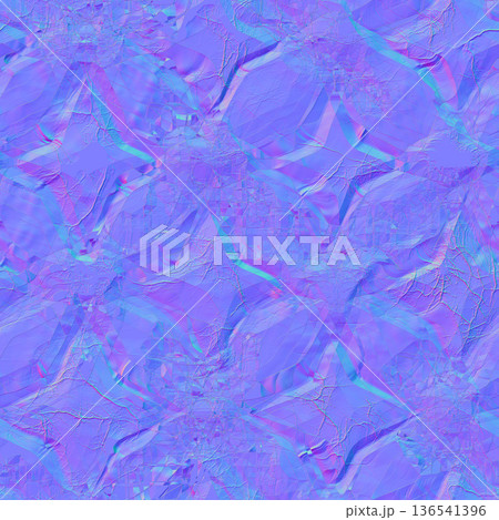 Abstract Crystalline Shapes Normal Map Abstract Crystalline Shapes Normal Map 136541396