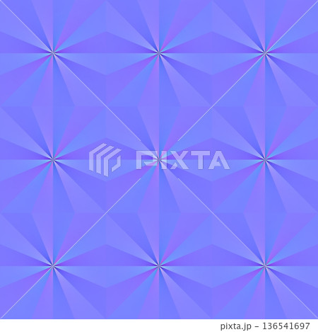 Faceted Radial Diamond Tile Normal Map 136541697