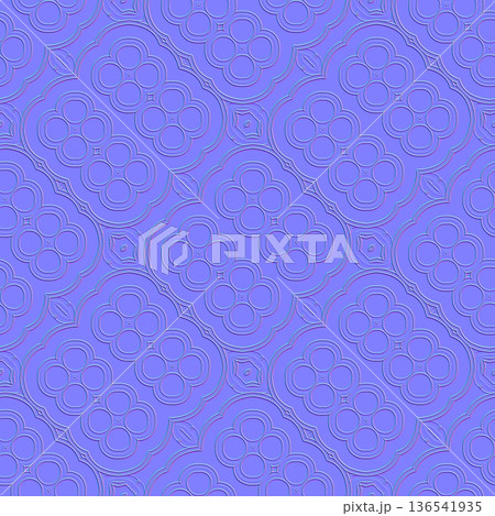 Diagonal Quad Circle Ornament Normal Map Diagonal Quad Circle Ornament Normal Map 136541935