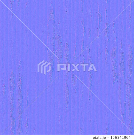 Weathered vertical wood grain normal map 136541964