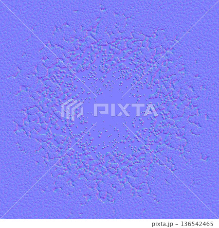 Circular Bubble Noise 3D Normal Map Textureのイラスト素材 [136542465] - PIXTA