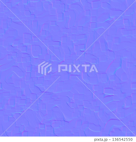 Industrial Fragmented Block Grid 3D Normal Map 136542550