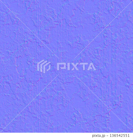 Heavily Eroded Stone Wall 3D Normal Map Texture 136542551