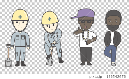 Men's illustration Men's illustration 136542676