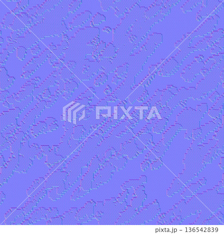 Diagonal Digital Camouflage Seamless Normal Map Diagonal Digital Camouflage Seamless Normal Map 136542839