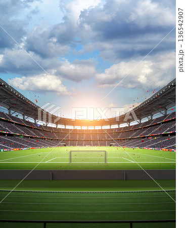 Football Stadium Football Stadium 136542907