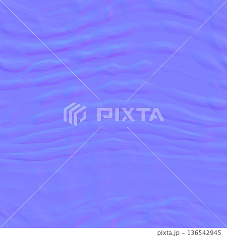 Viscous Fluid Ripples Seamless Normal Map 136542945