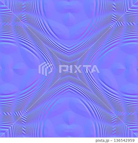 Abstract Star Burst Geometric Seamless Normal Map Abstract Star Burst Geometric Seamless Normal Map 136542959