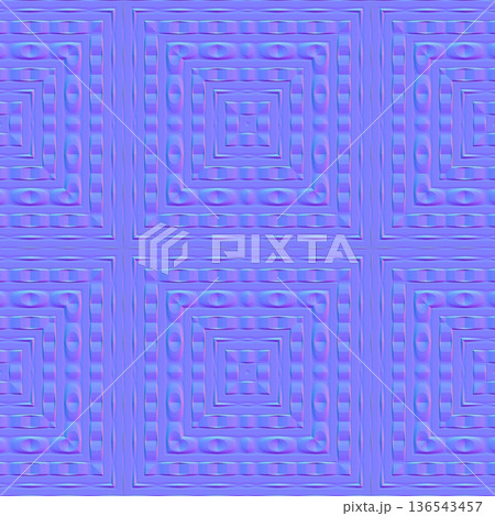 Seamless Rounded Geometric Studs Normal Mapのイラスト素材 [136543457] - PIXTA