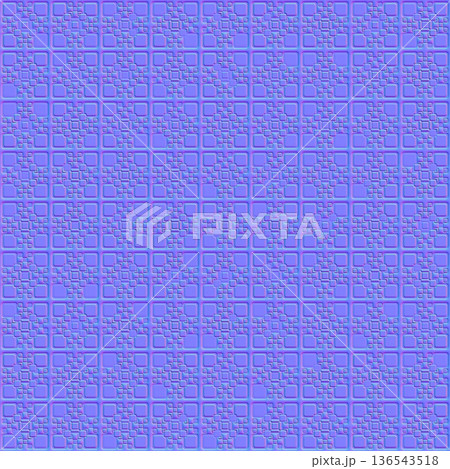 Seamless Tech Grid Geometric Normal Map Texture Seamless Tech Grid Geometric Normal Map Texture 136543518