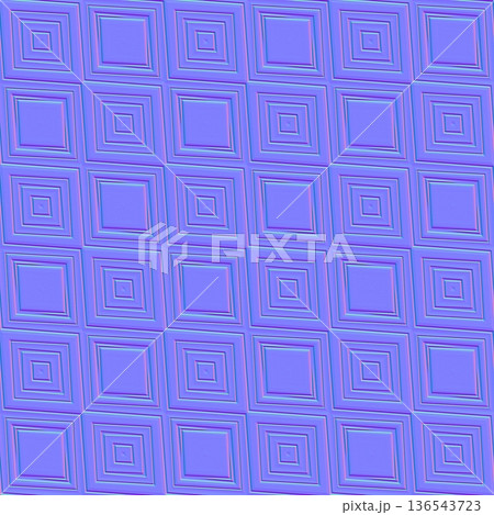 Receding square frame normal map texture 136543723